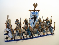 Archers from the right