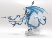 Prince on blue dragon