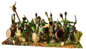 A regiment of the orc archers